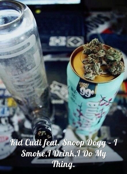 Kid Cudi feat. Snoop Dogg - I Smoke,I Drink,I Do My Thing.